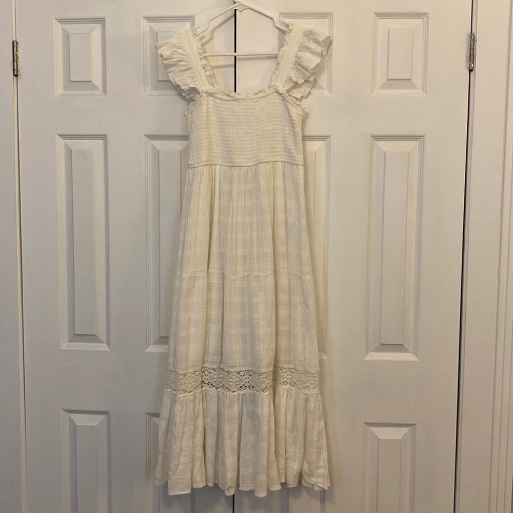 Band of Gypsies cream prairie dress